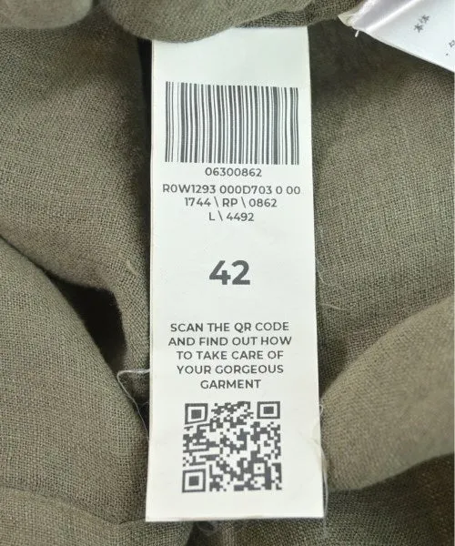 120% Leinen Casual Hemden