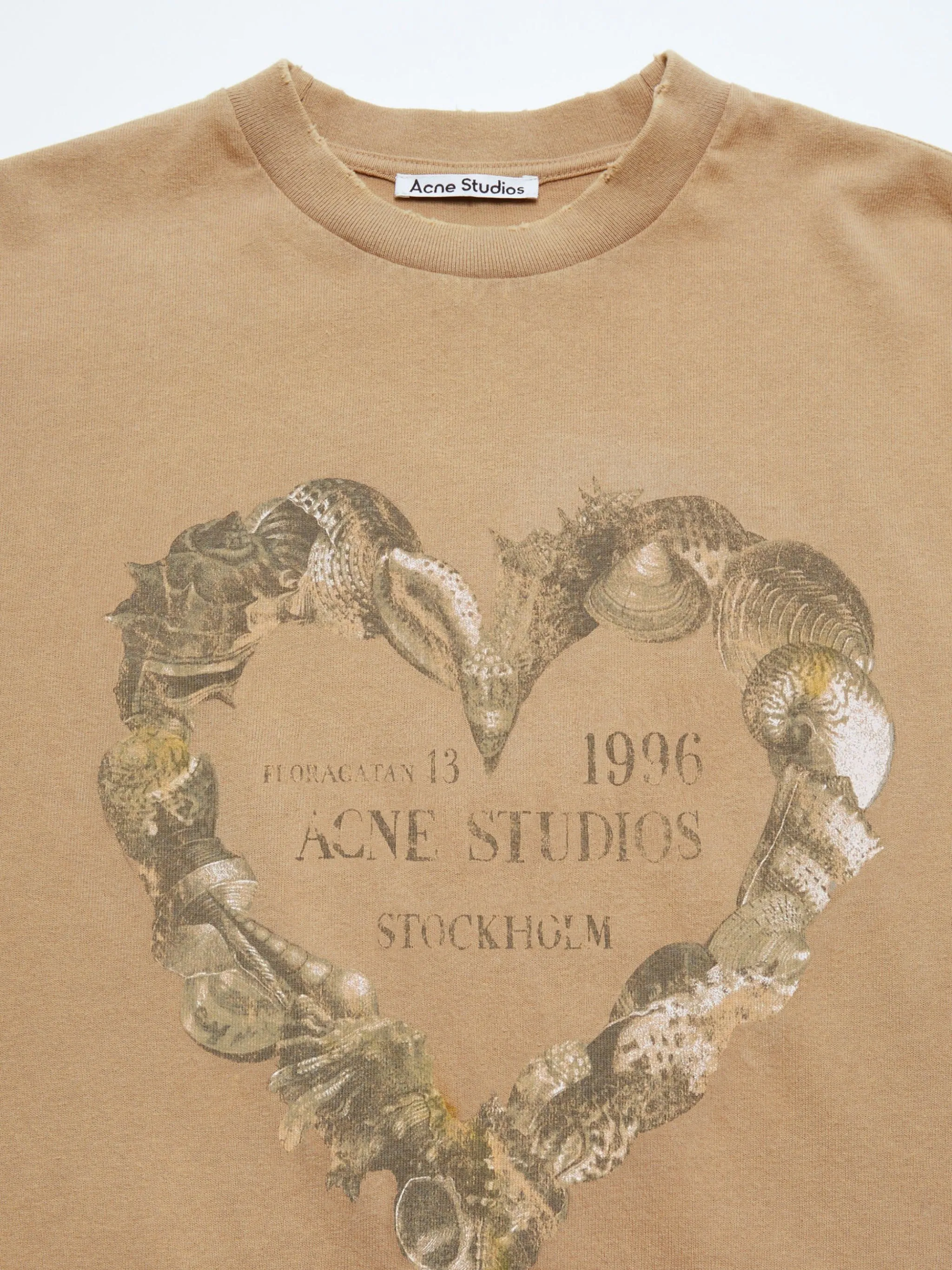 ACNE STUDIOS - Damen-Layer-Print-T-Shirt Bekleidung_acne-studios