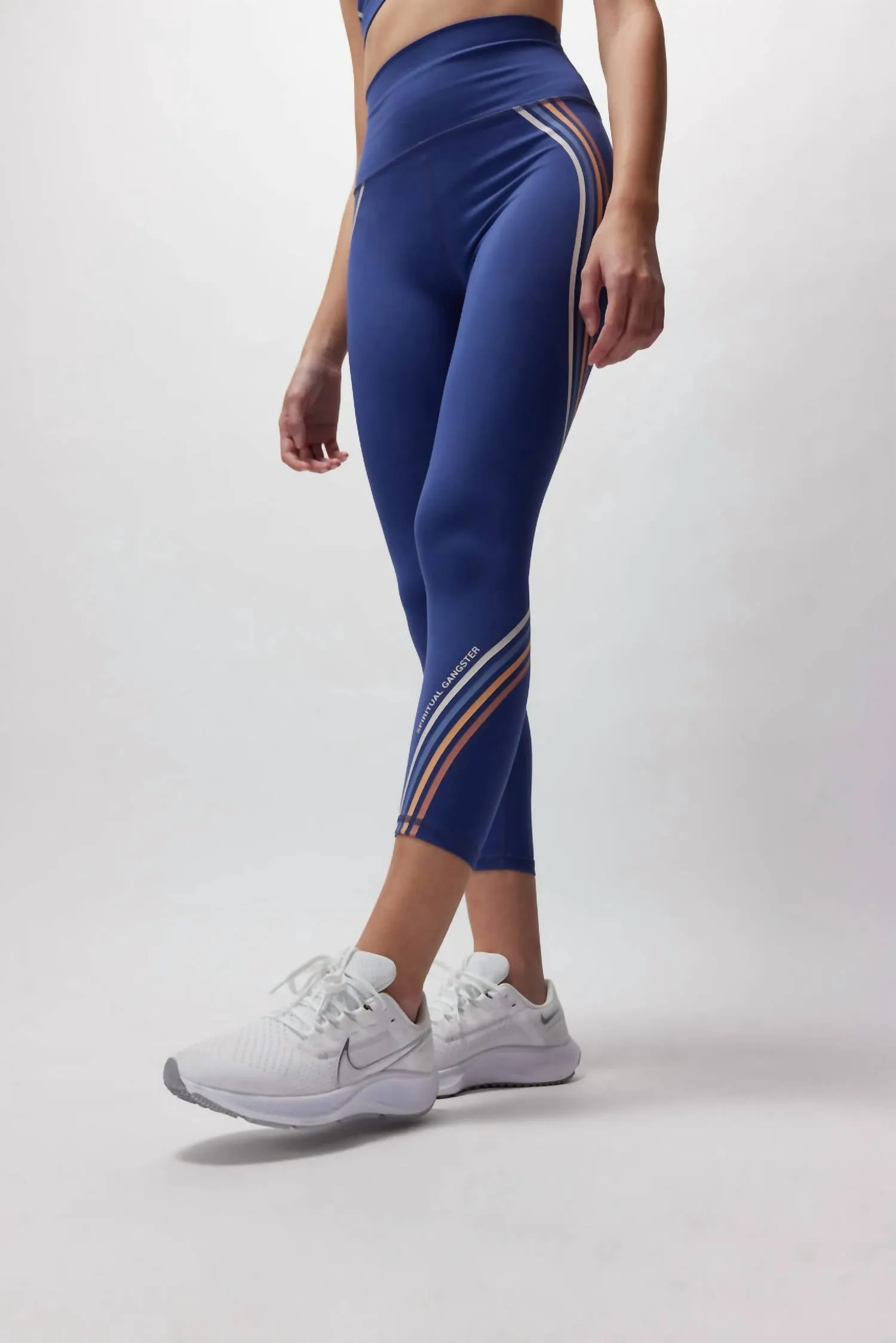 Ada Dream Tech Eco Jersey 7/8 Leggings in Indigo