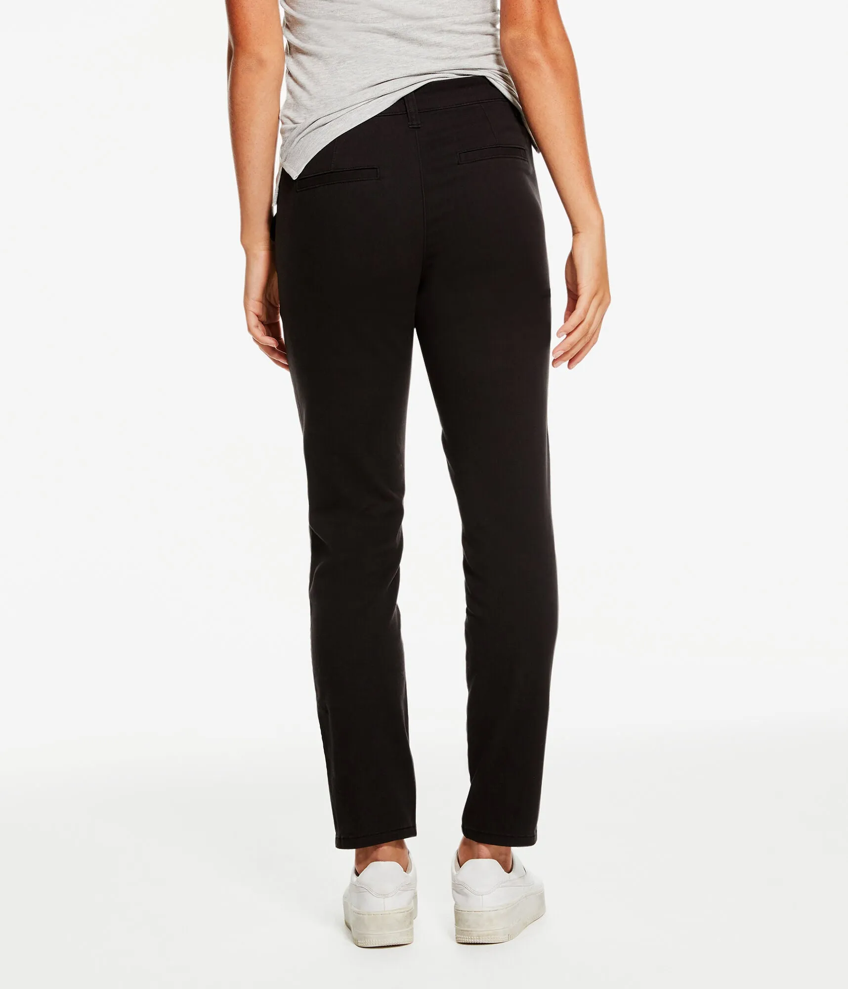 Aeropostale Damen Slim High-Rise Twill Hose