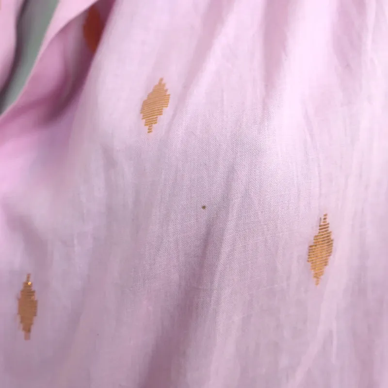Alix of Bohemia Knopfhemd Pink & Gold Ikat Größe Small Langarm Oberteil