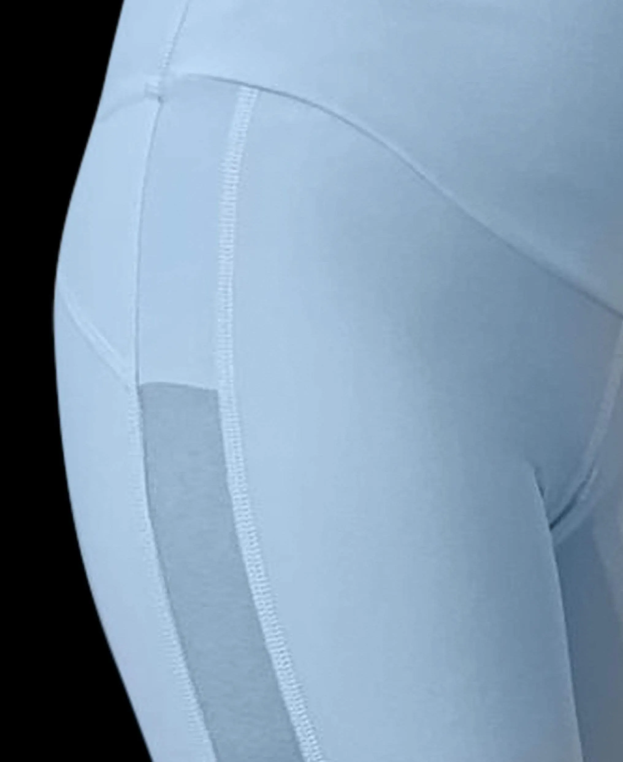 B-Confident Radhose aus recyceltem Material | Kühles Blau