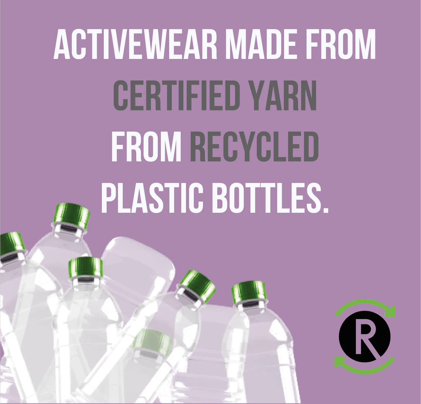 B-Confident Radhose aus recyceltem Material | Kühles Blau