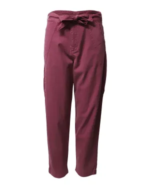 Ba&sh Parker Fließende Hose in Pink Lyocell