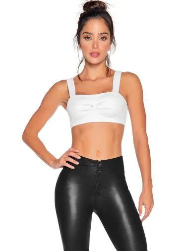 Babalu 9745 Pinzette Vorne Rippen-BH-Top