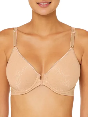 Bali Damen Komfort Revolution Vorn geschlossenes T-Shirt-BH