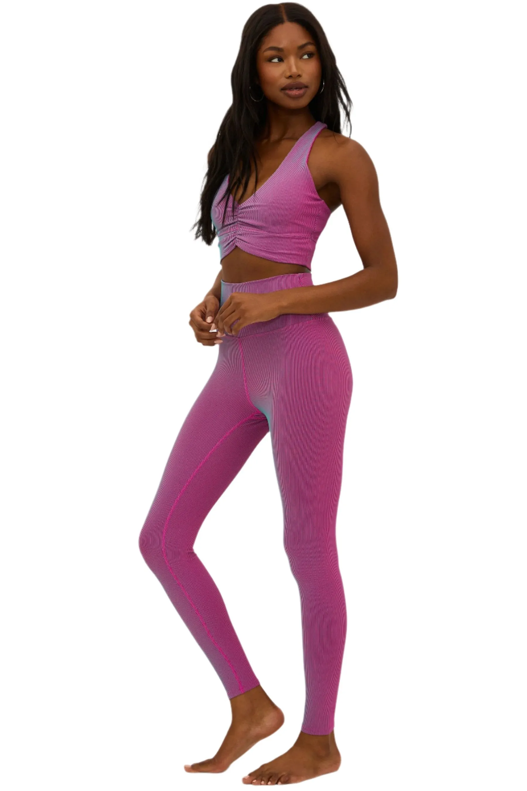 Beach Riot Tayler 7/8 Legging Sorbet Zweifarbig
