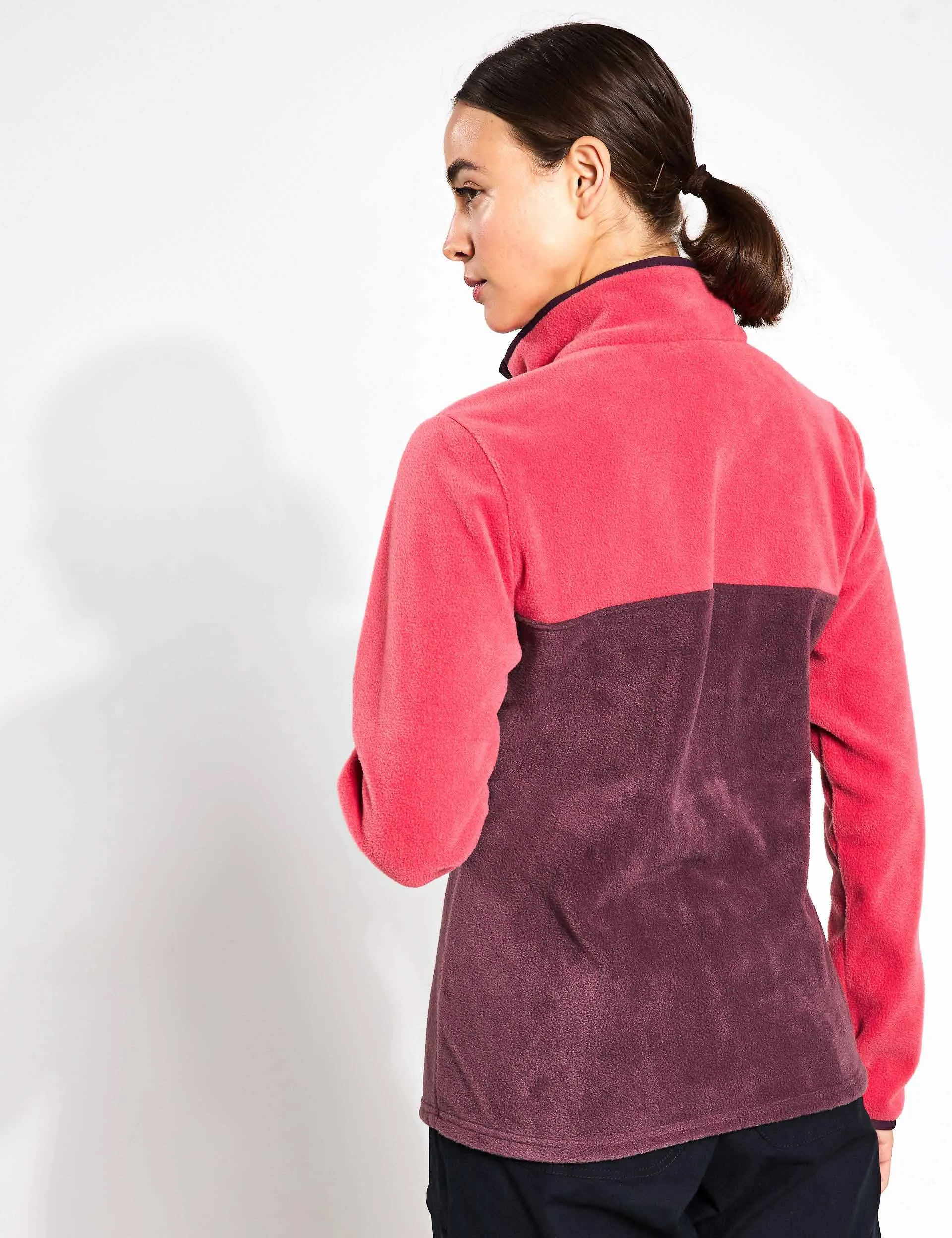 Benton Springs Halb-Snap Pullover - Daredevil/Moonvista