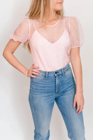 Bethany Bodysuit In Rosa Herz