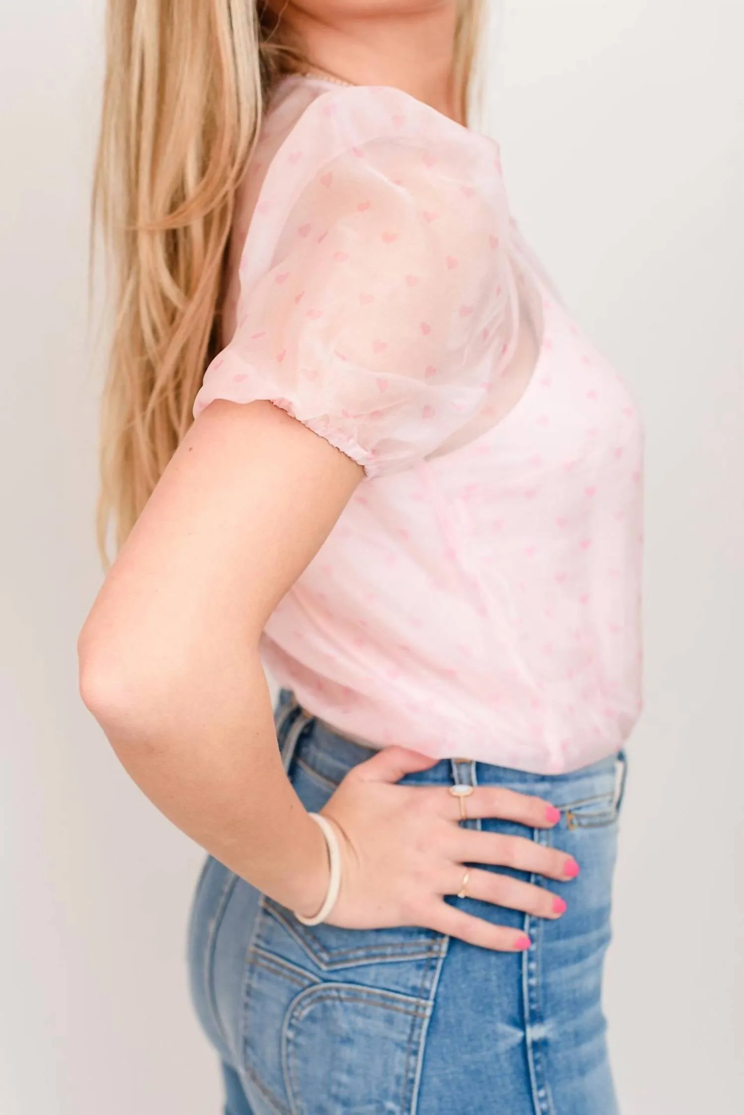 Bethany Bodysuit In Rosa Herz