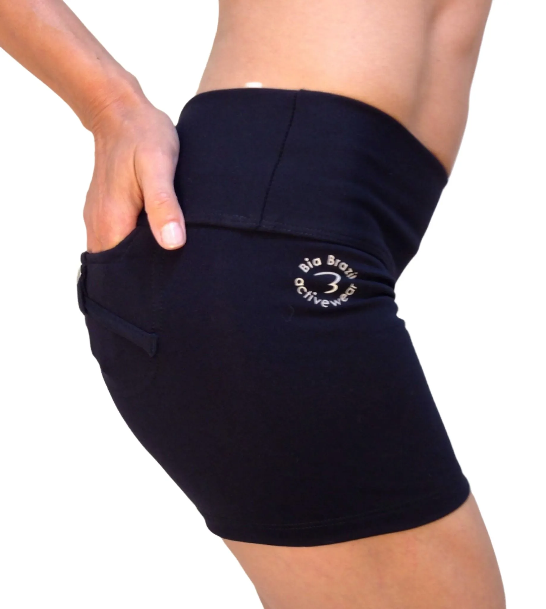 Bia Brazil Activewear Shorts mit Ausschnitttasche SH4038
