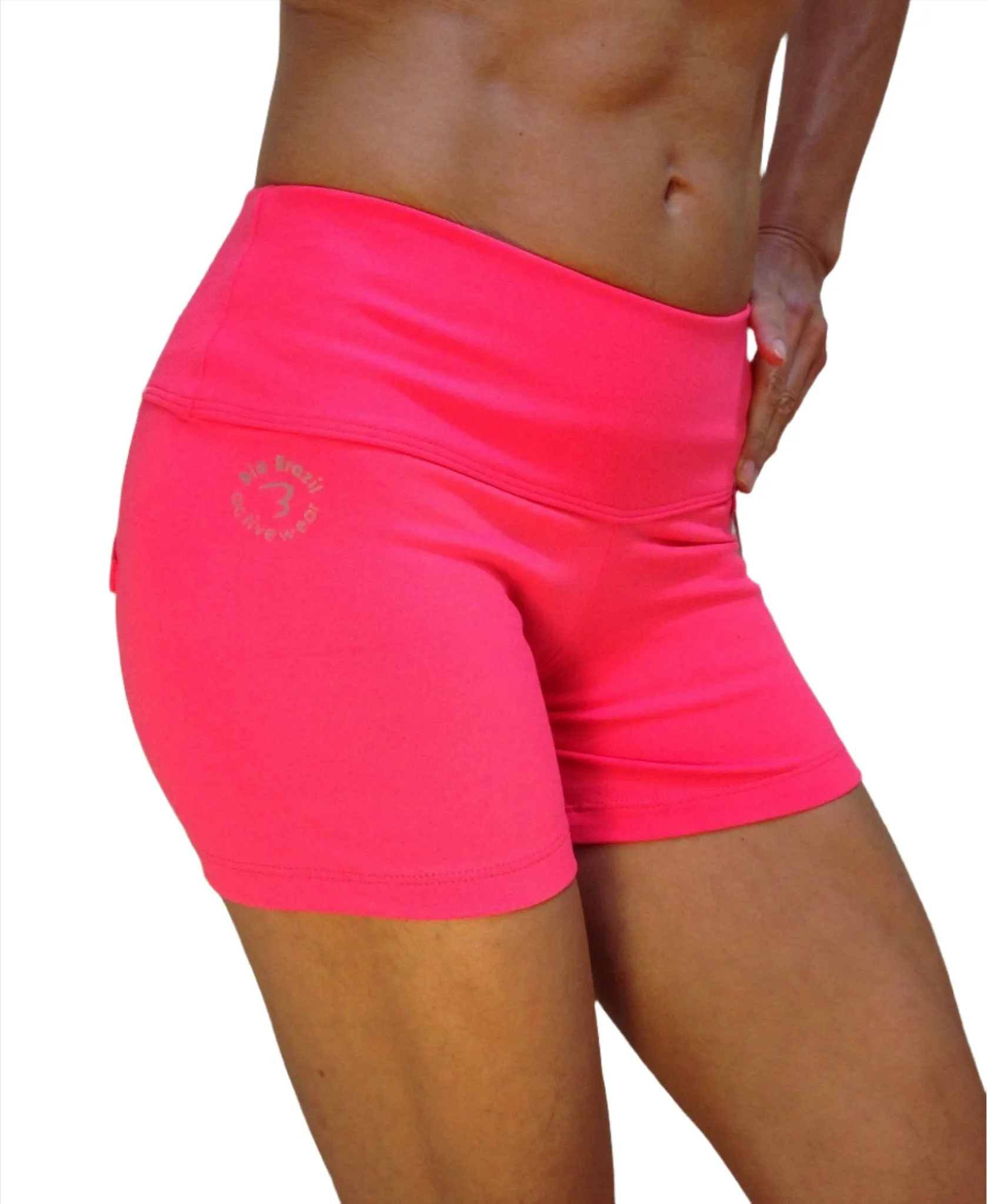 Bia Brazil Activewear Shorts mit Ausschnitttasche SH4038