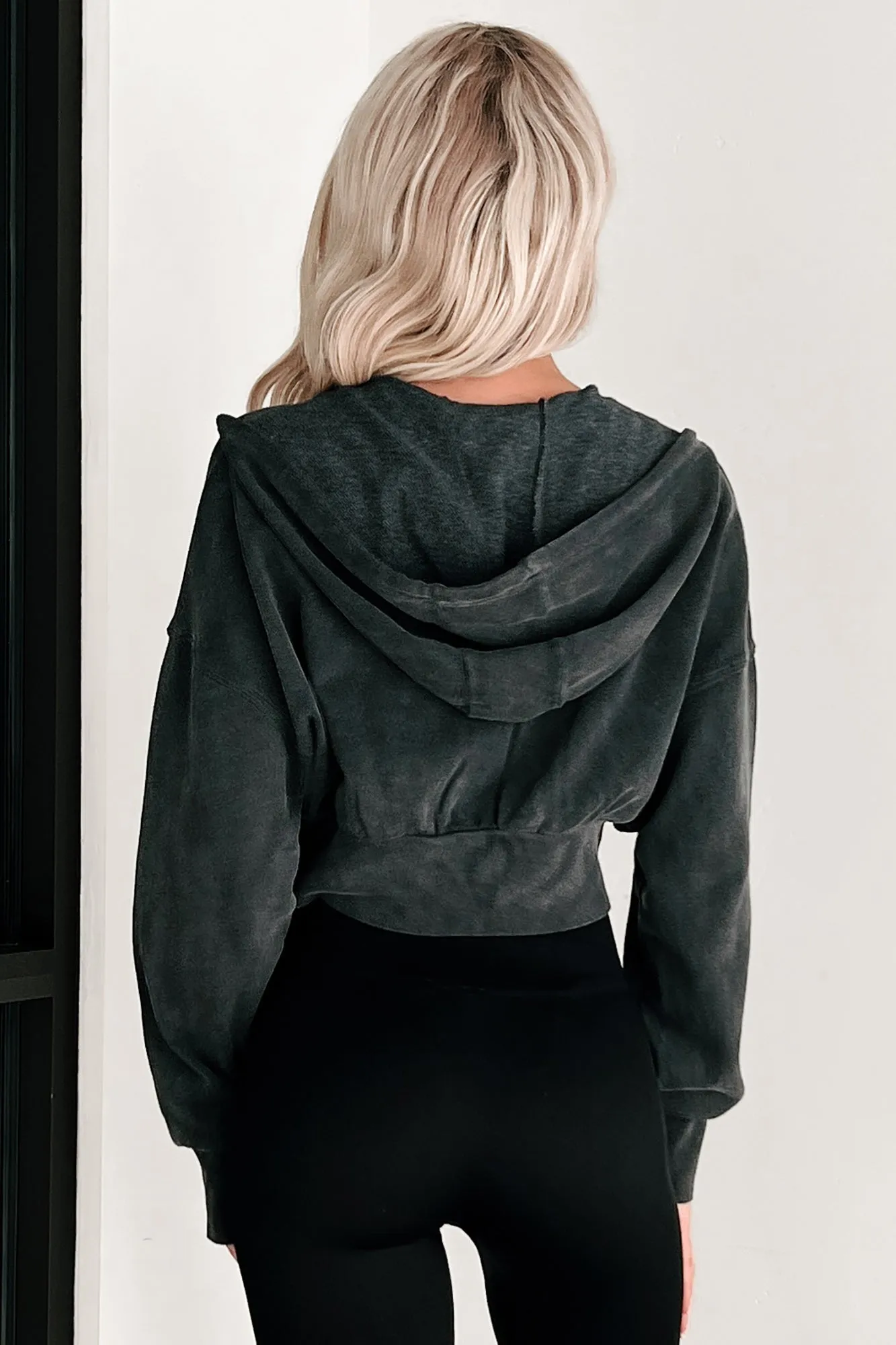Bite The Dust Geregelte Zip-Up Kapuzenjacke (Schwarz)