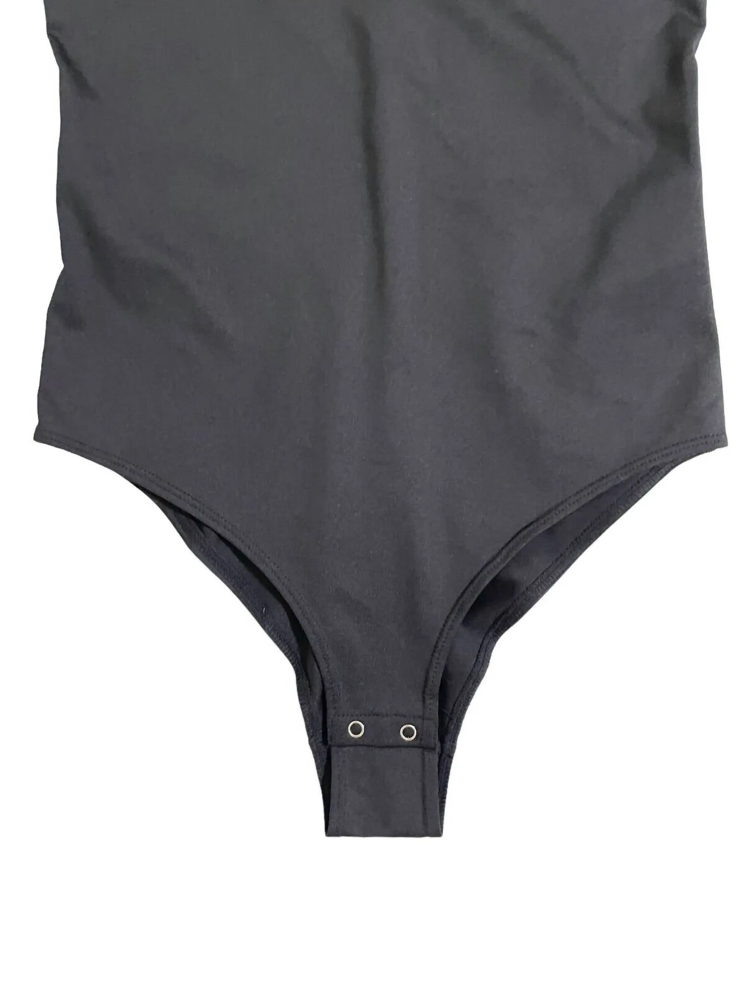 Brilliant Contrast Träger Paige Bodysuit in Schwarz