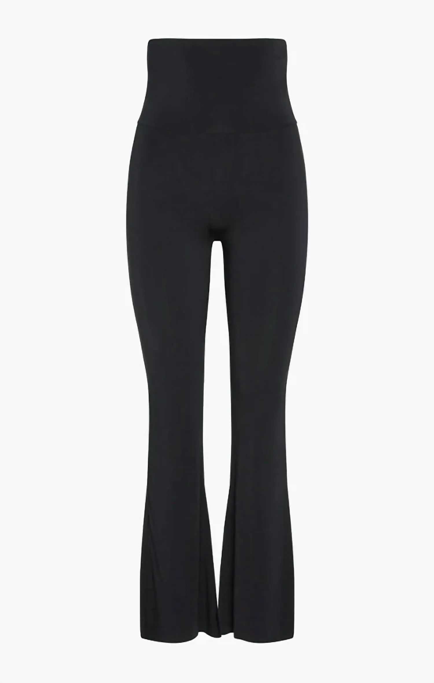 Butter Flare Legging in Schwarz