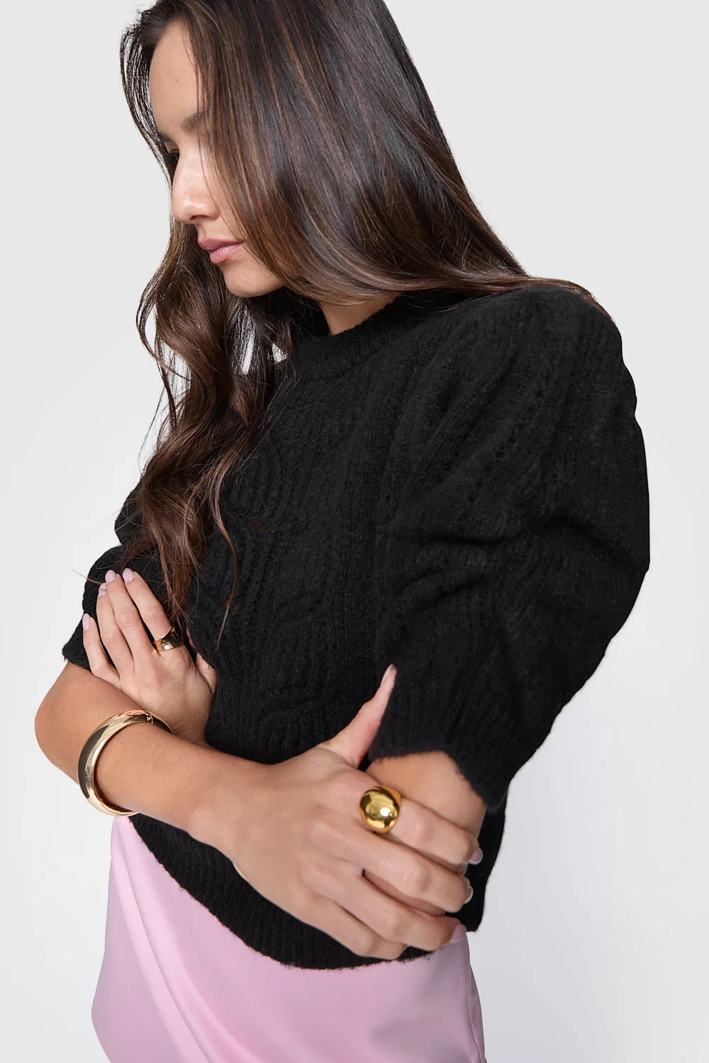 Campbell Puff-Pullover