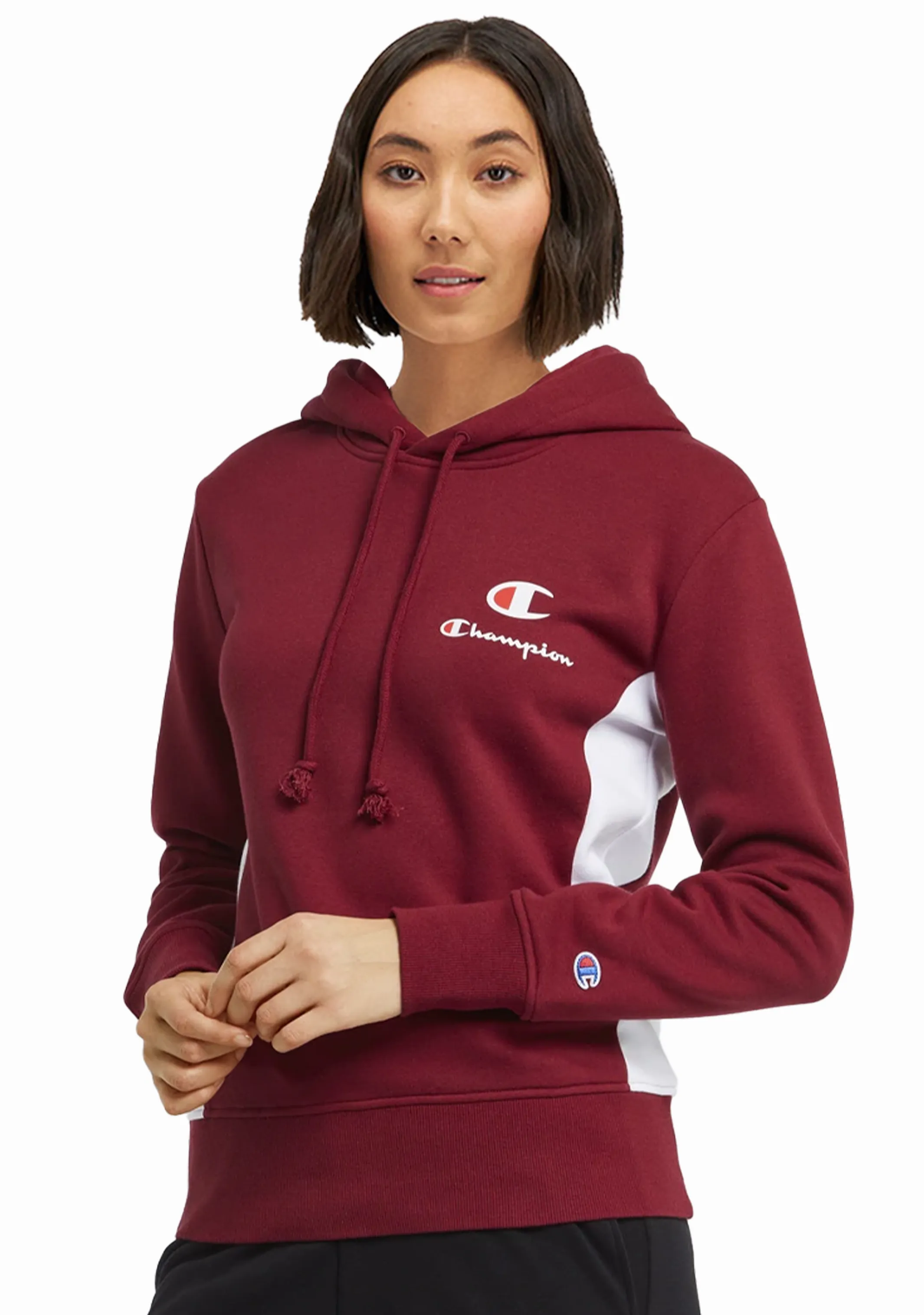 Champion Damen SPS Panel Hoodie <br> CTN3N GNB