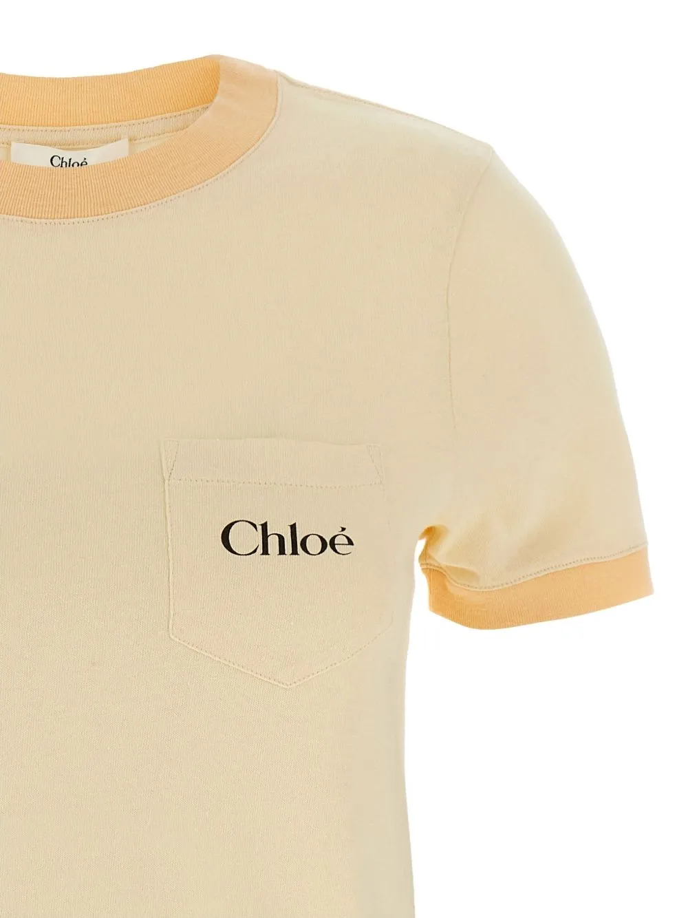 Chloè Damen-T-Shirts und Polos gelb