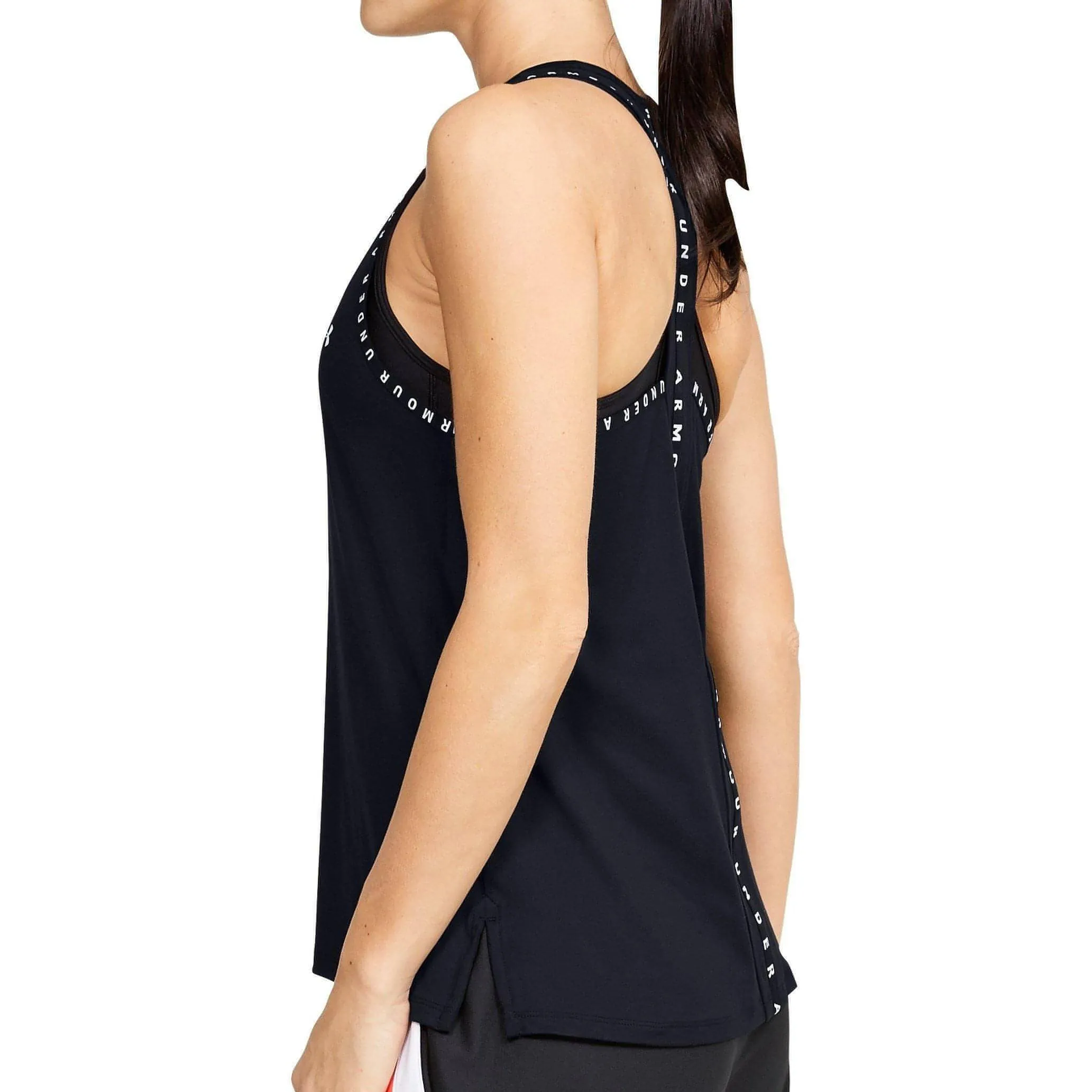Bekleidung Under Armour Damen Under Armour Knockout Damen Laufweste Tanktop - Schwarz