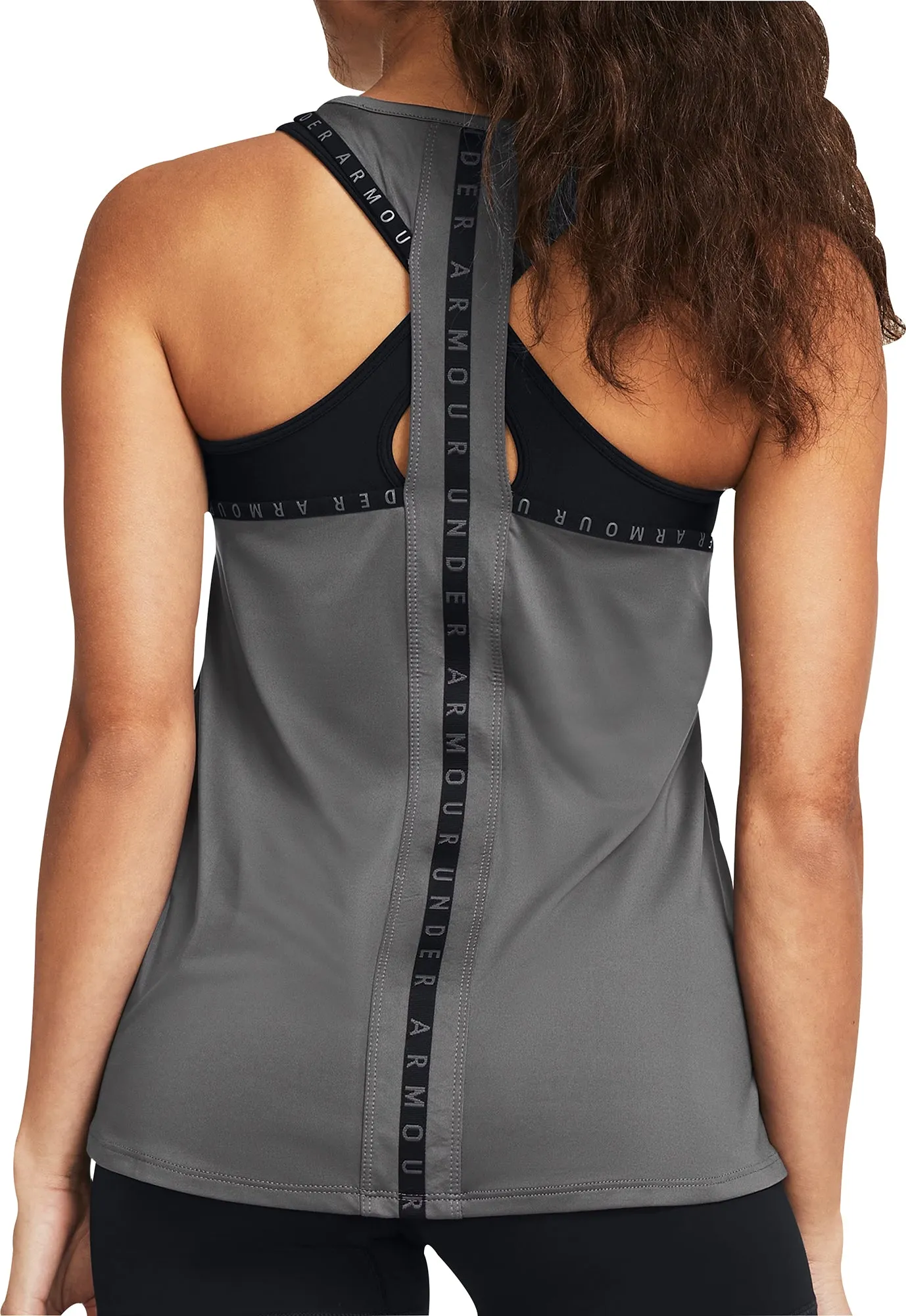 Bekleidung Under Armour Damen Under Armour Knockout Damen Laufweste Tanktop - Grau