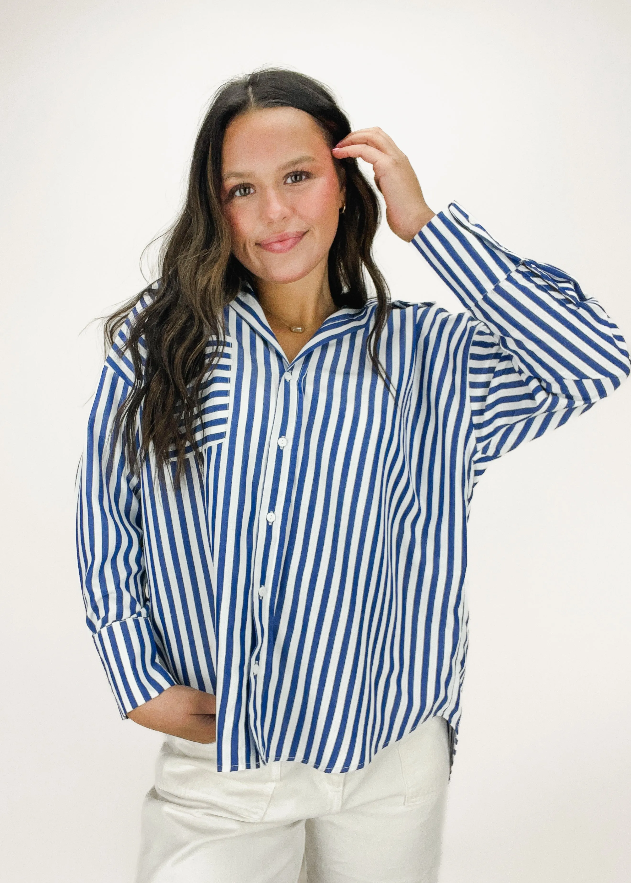 Collins Gestreiftes Button-Down-Hemd