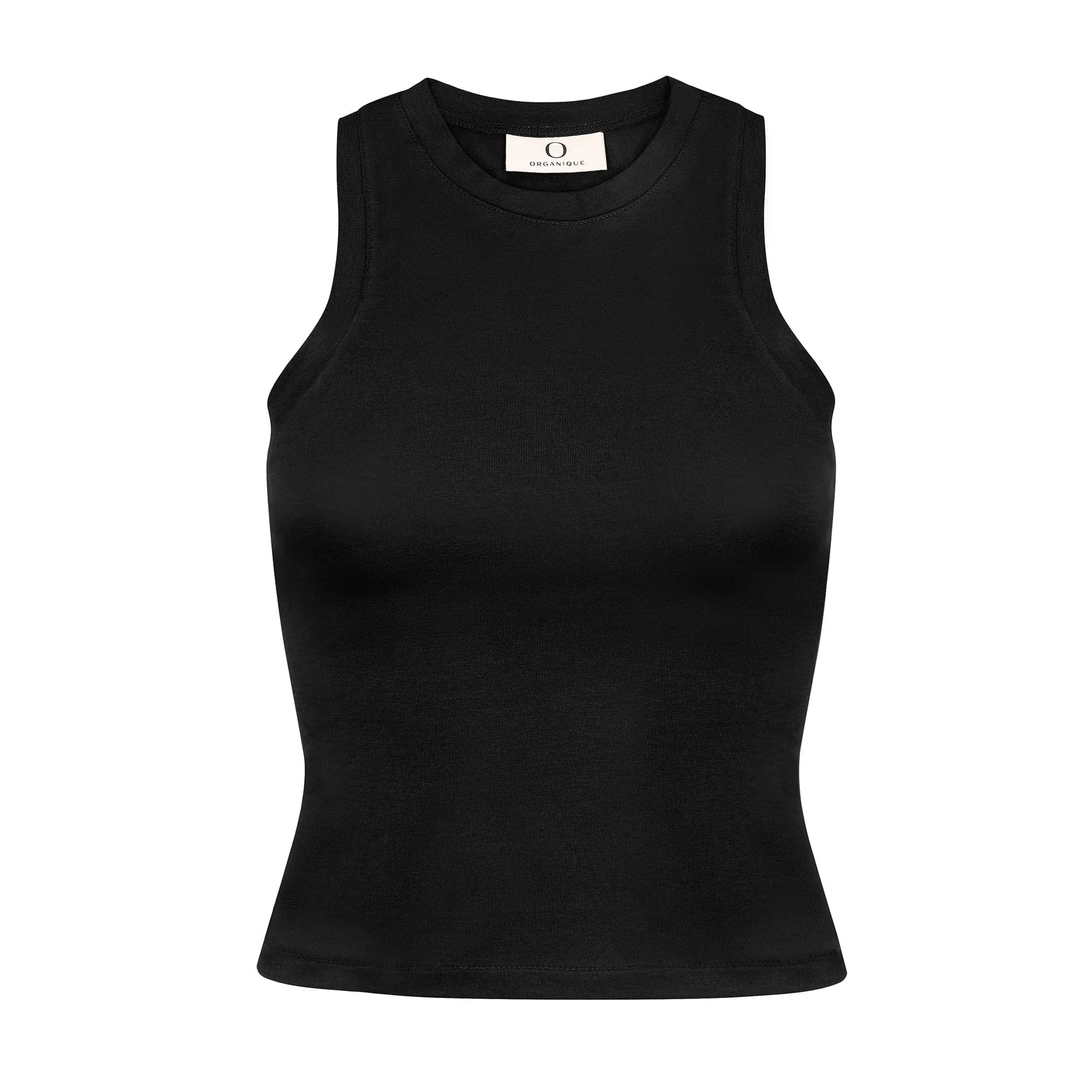 Baumwoll-Tanktop | Schwarz