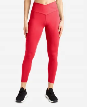Crossover-Taille 7/8-Leggings in Cayenne