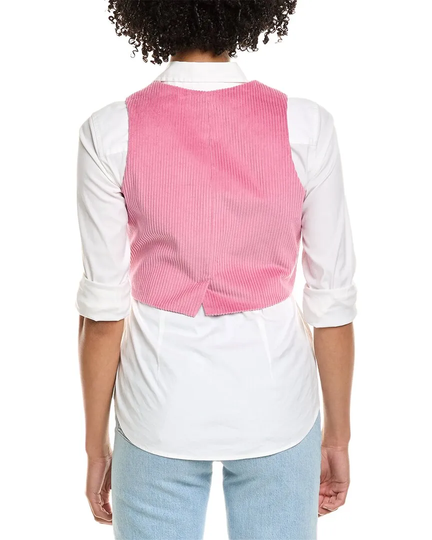 DONNI. Cord Cropped Weste