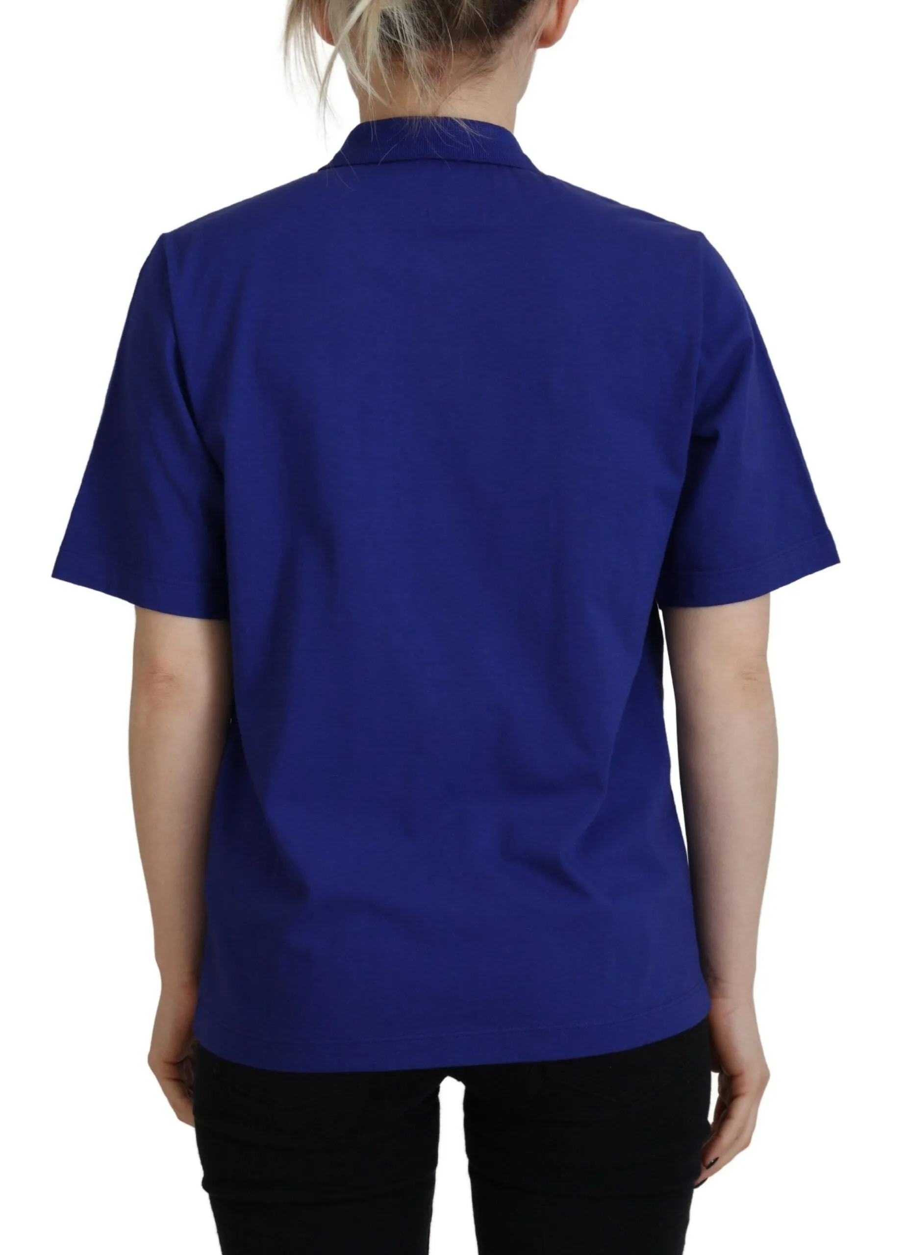 Dsquared² Polo-Shirt mit Kragen und kurzen Ärmeln für Damen (Secondhand)