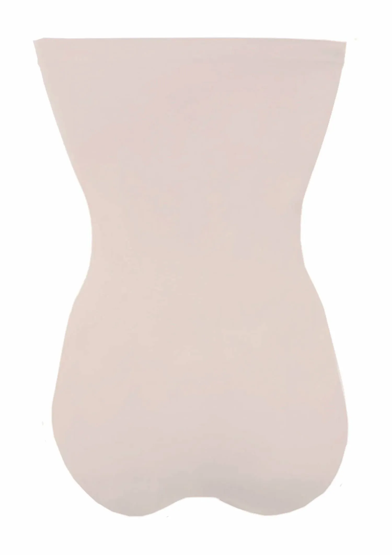 Strahlendes Trägerloses Bodysuit in Blush