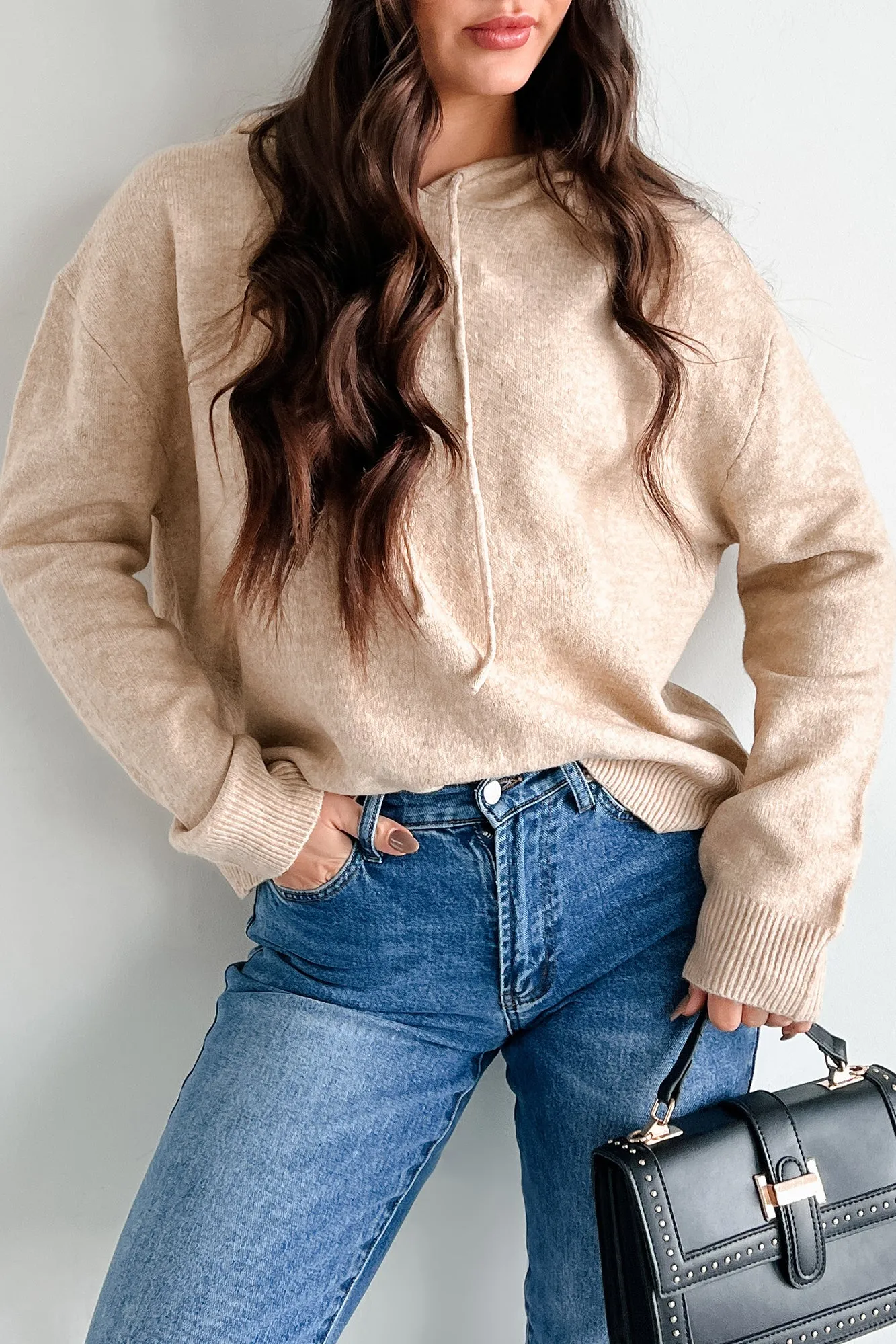 Finding My Focus Kapuzenpullover (Taupe)