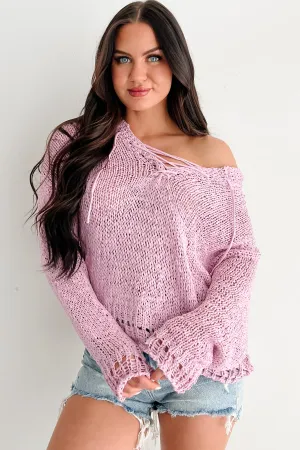 Kostenlose & Furchtlose Sommer Strickpullover Kapuzenjacke (Orchidee)
