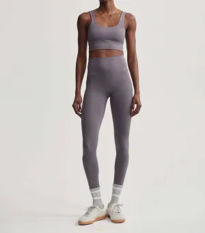 Freesoft High-Rise Leggings in Dunklem Möwengrau