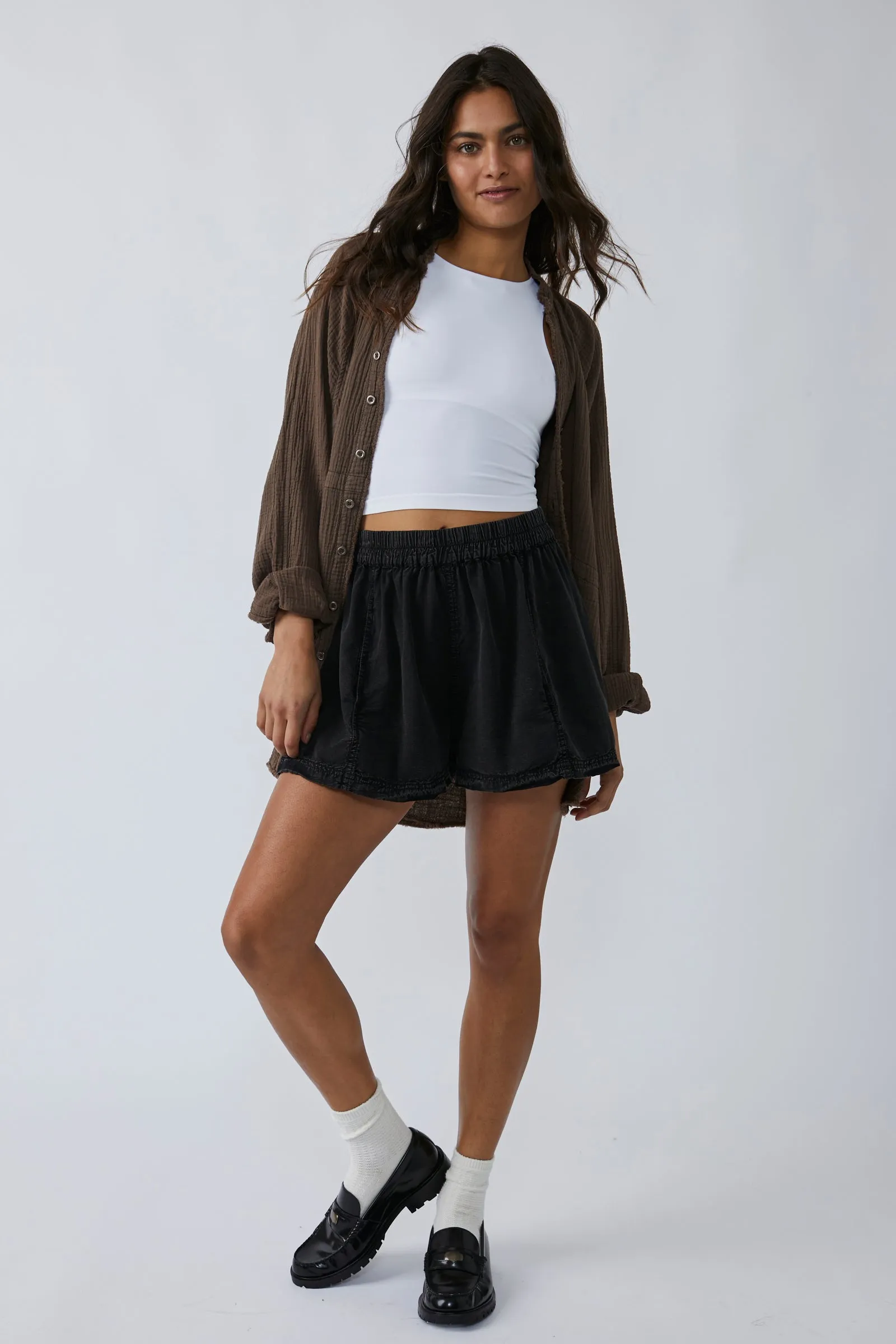 Kostenlose Poplin-Pull-On-Shorts erhalten
