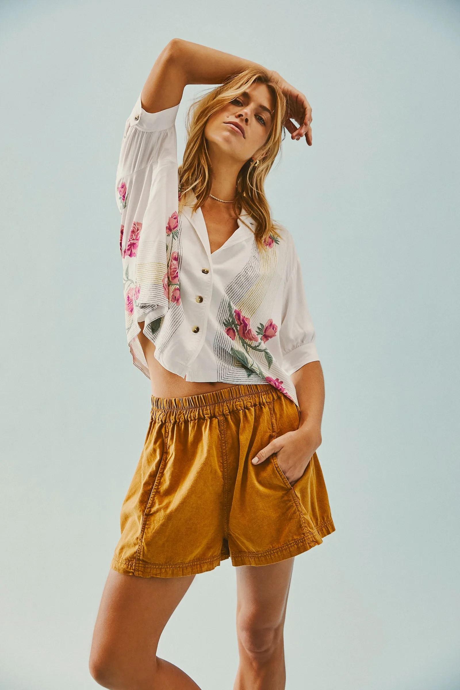 Kostenlose Poplin-Pull-On-Shorts erhalten