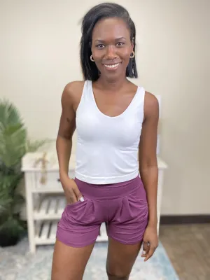 Harem Damen-Hosentaschen Shorts