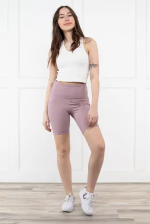 Hochwertige Damen-Biker-Shorts mit hohem Bund