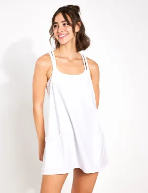 Hot Shot Mini-Kleid - Weiß
