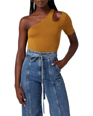 HUDSON Jeans Asymmetrischer Bodysuit