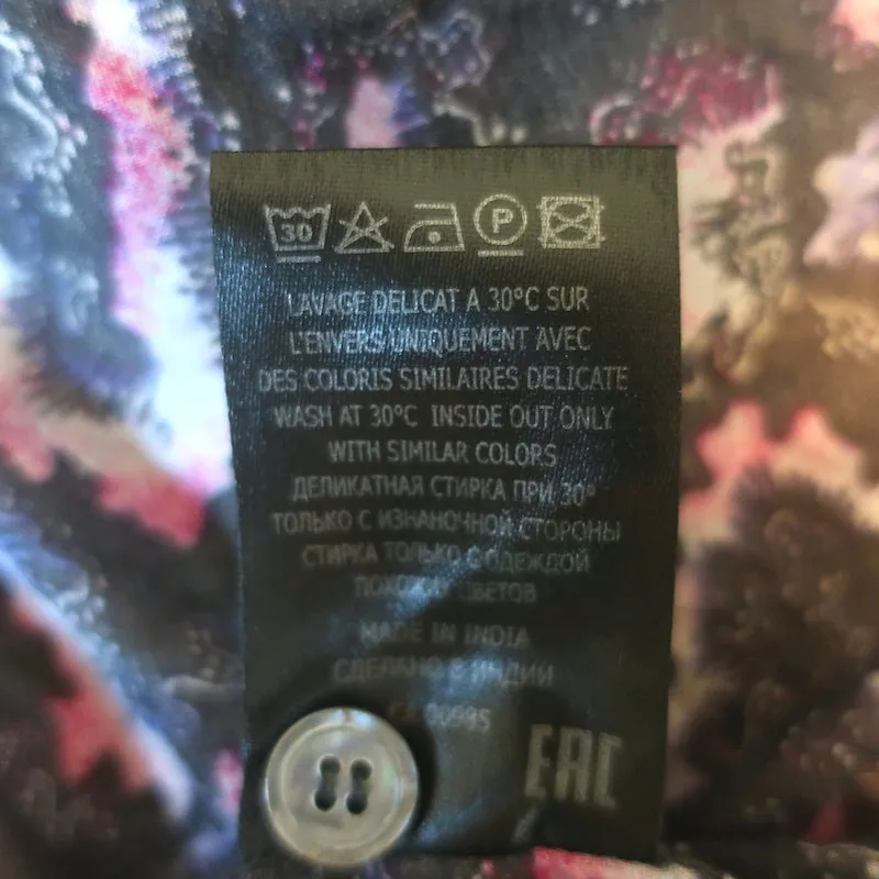 Isabel Marant Etoile Ilayona Bluse Bedruckte Baumwolle Größe 40 Flatterärmeliges Top