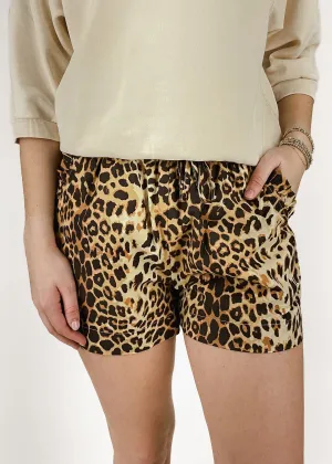 Jasmin Leopardenmuster Shorts