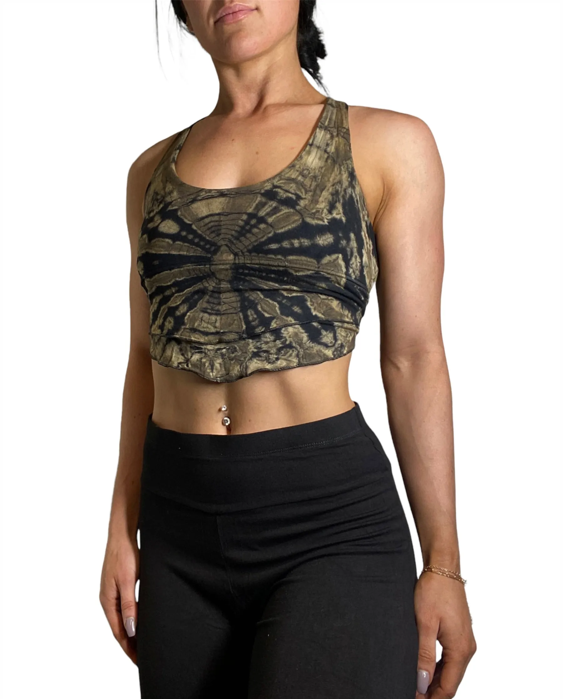 Kathmandu Batik Crop Top TH1477