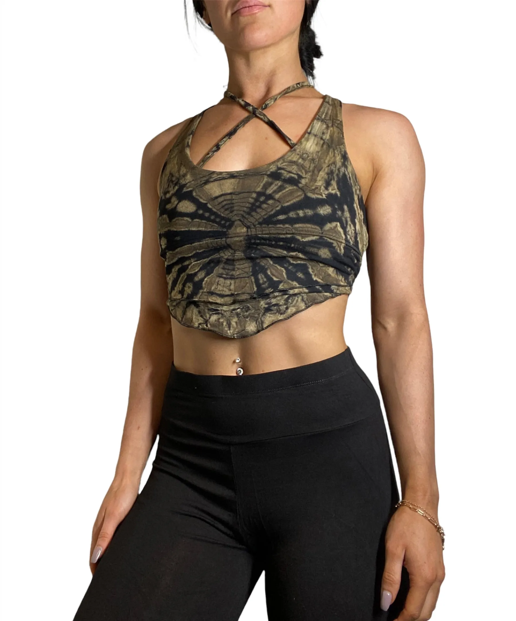Kathmandu Batik Crop Top TH1477