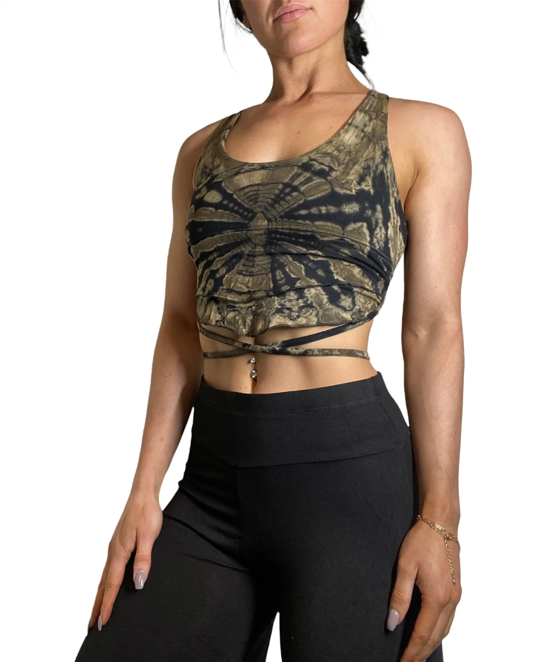 Kathmandu Batik Crop Top TH1477
