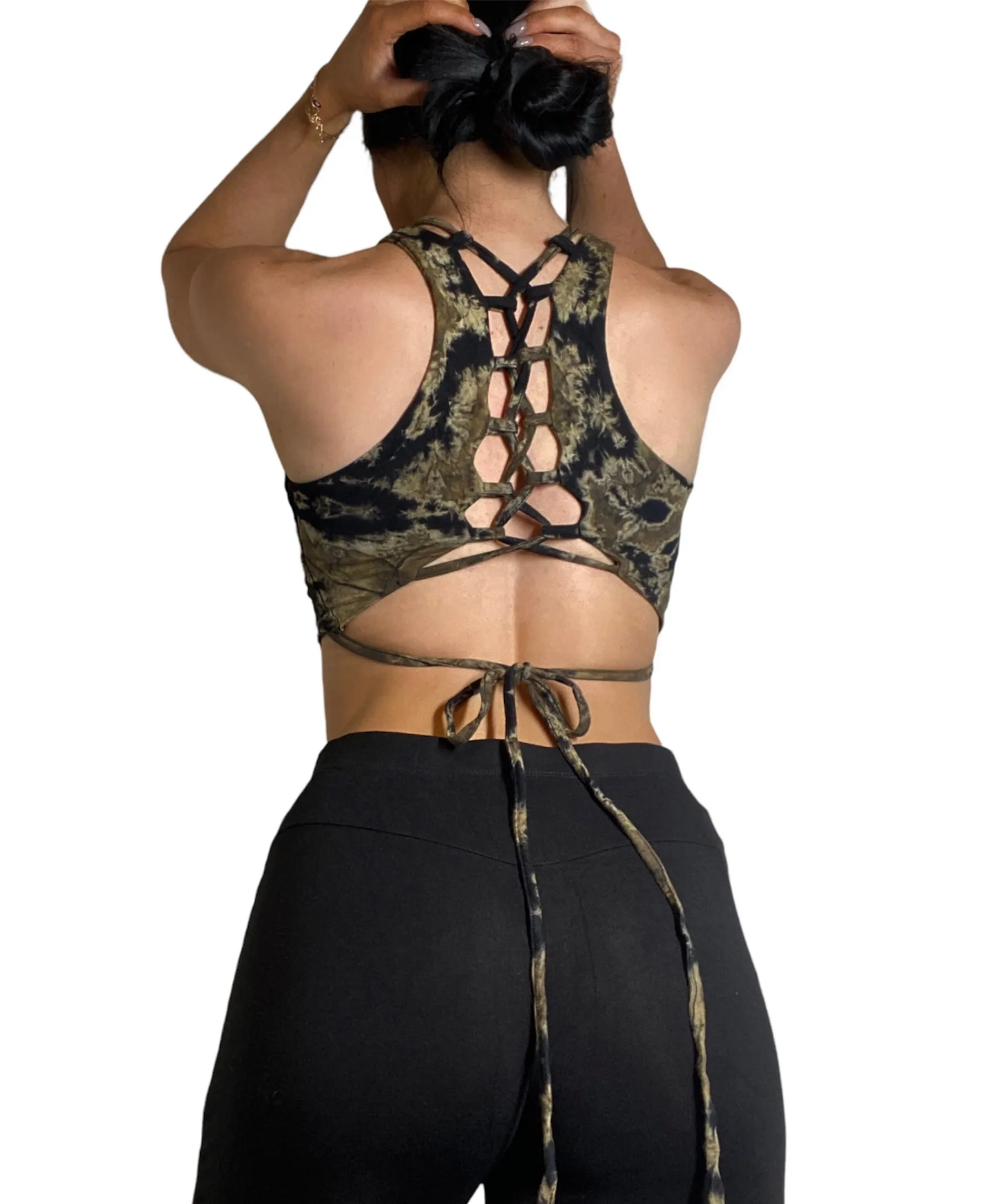 Kathmandu Batik Crop Top TH1477