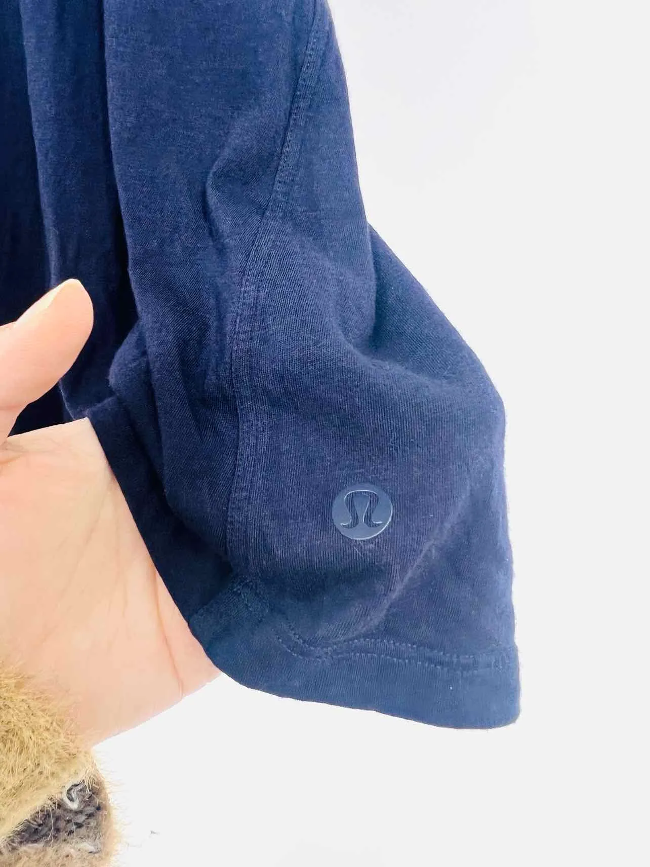 Lululemon Athletica Größe S - Marineblau Unifarbenes Sportoberteil - Ärmellos