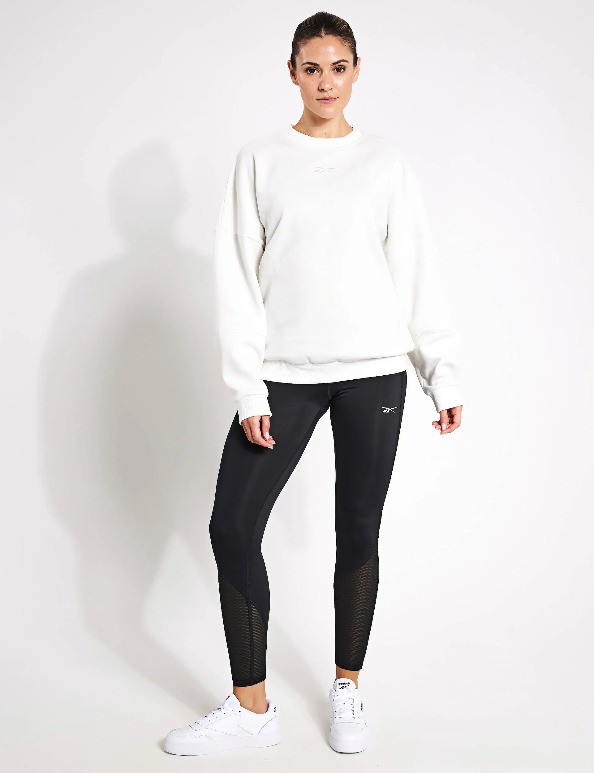 Lux Oversized Crew - Kreide