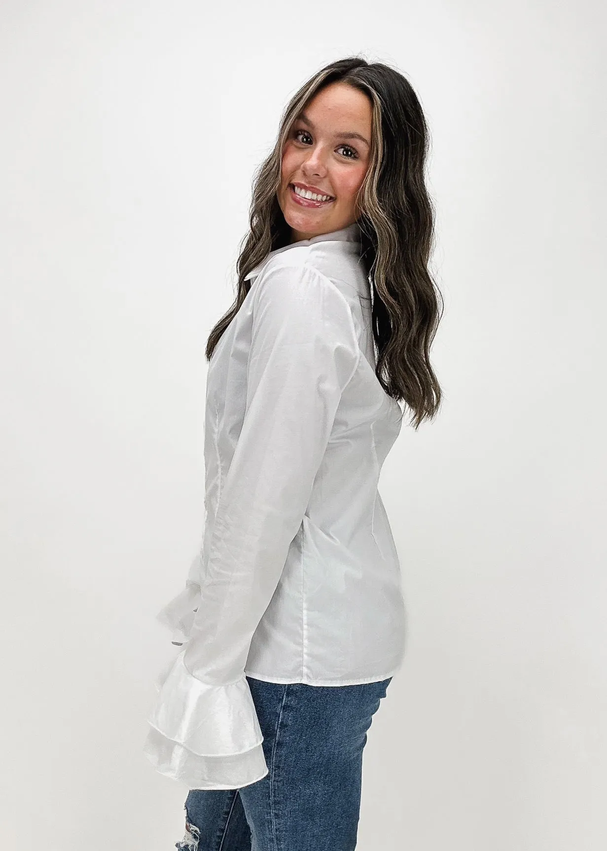 Mary Button-Down-Bluse