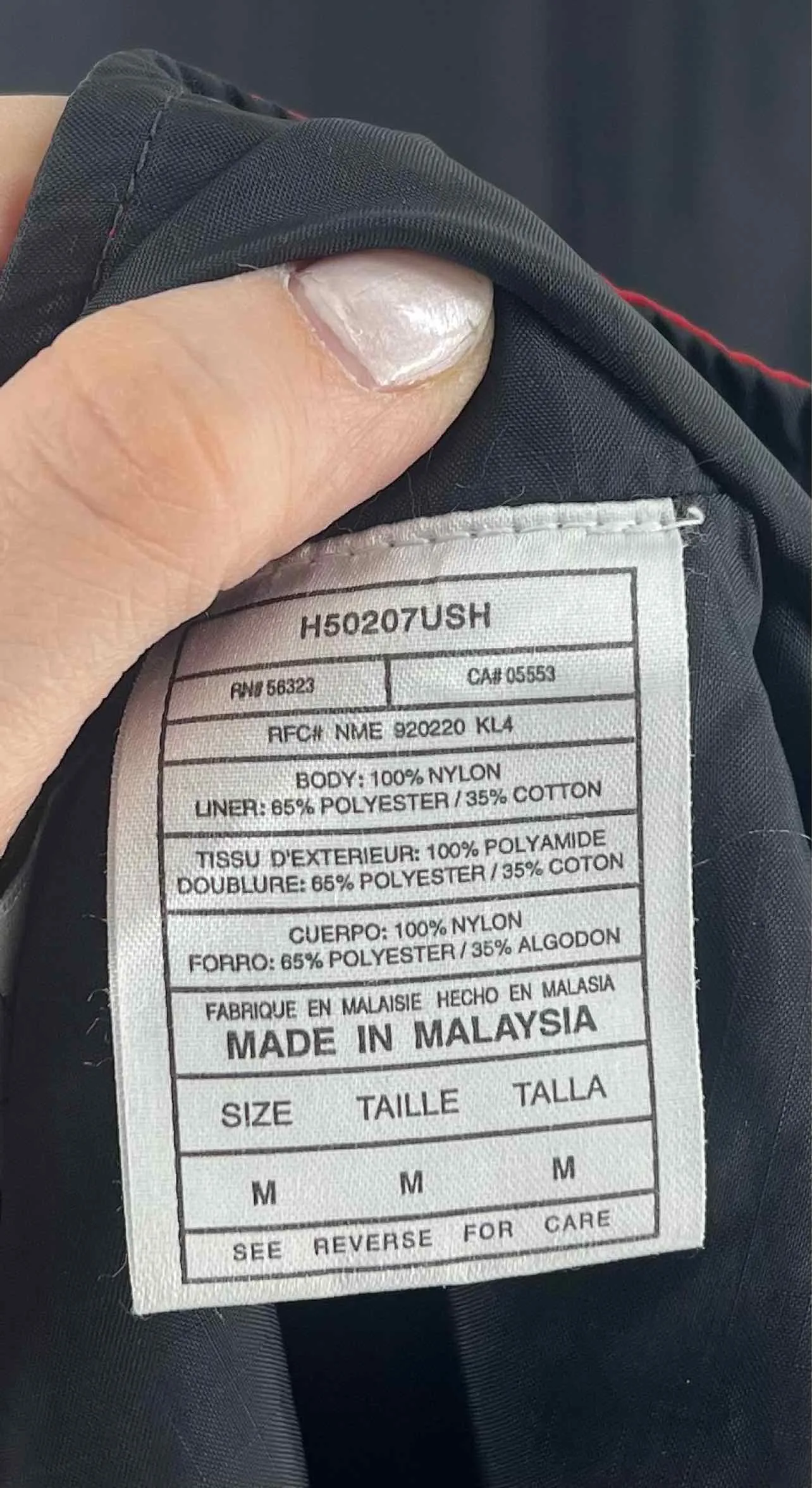 Nike Größe M Rot/Schwarz Vintage Activewear Jogginganzug mit Paneele