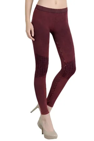 NikiBiki Vintage Knie-Rüschen-Leggings NB6547